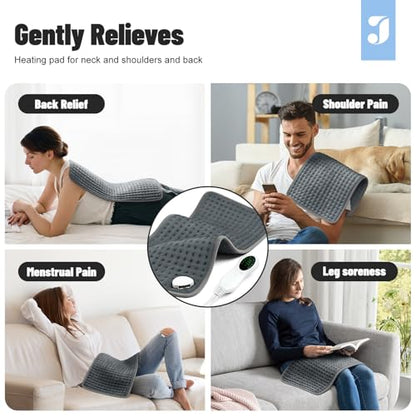 Heating Pad for Back and Shoulder Pain Relief