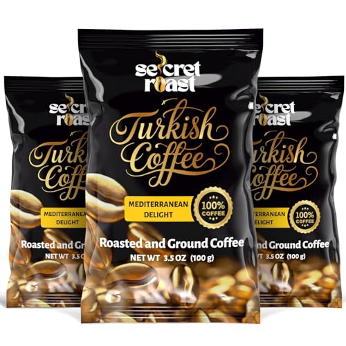3 Pack Ground Turkish Coffee, 3.5 oz Kosher