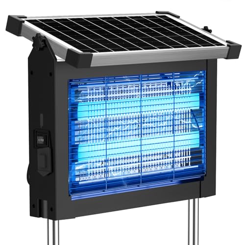 Solar Rechargeable 4500V Outdoor Bug Zapper