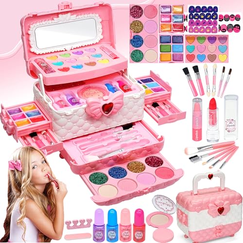 Kids Washable Makeup Kit Play Set