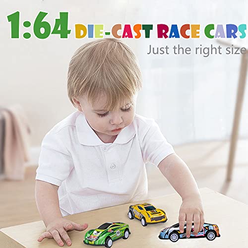 36 Pack Mini Die-Cast Pull Back Toy Cars