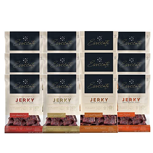 12 Pack Extra Tender Low Sodium Beef Jerky Variety