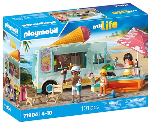 Playmobil Ice Cream Truck and Surf Shop Playset