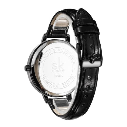 SHENGKE Ultra-Thin Casual Fashion Quartz Watch