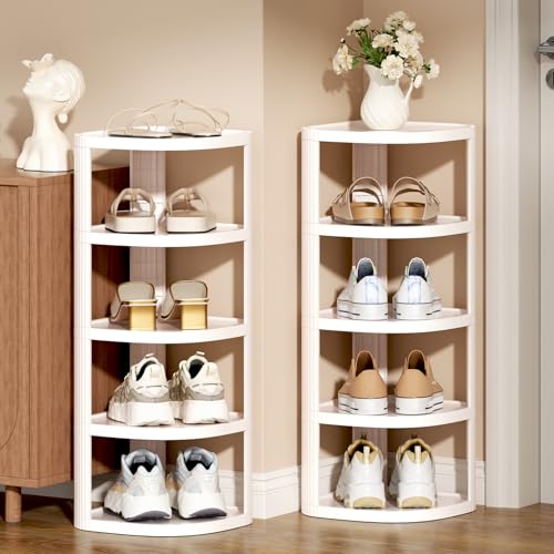10 Tier Vertical Stackable Shoe Rack Tower
