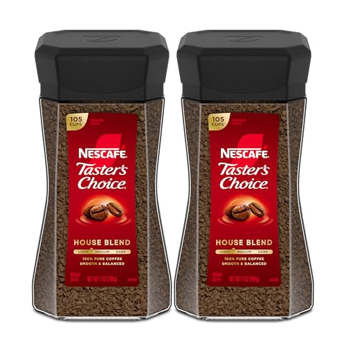 2 Pack Nescafe Taster's Choice Instant Coffee House Blend