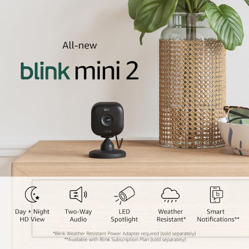 2 Pack Blink Mini HD Security Cameras