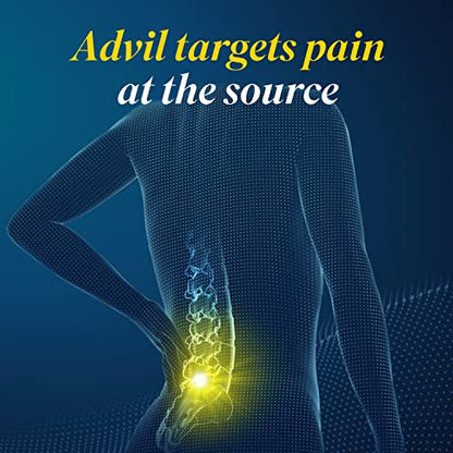 Advil Liqui-Gels Pain Reliever and Fever Reducer, Pain Medicine for Adults with Ibuprofen 200mg for Headache, Backache, Menstrual Pain and Joint Pain Relief - 80 Liquid Filled Capsules(Pack of 1)