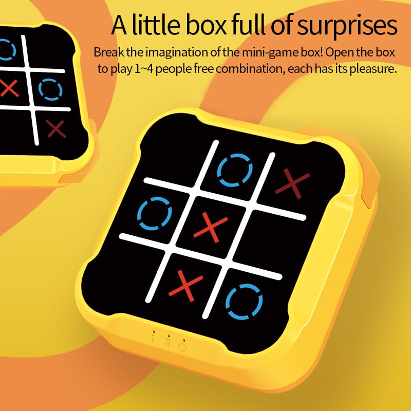 Portable Electronic Tic Tac Toe Game for Kids