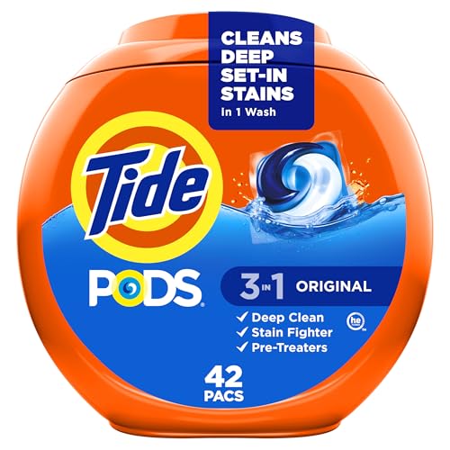 168 Count Tide PODS 3-in-1 Laundry Detergent