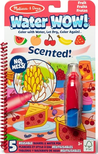 Melissa & Doug Scented Water Wow Reusable Coloring Book