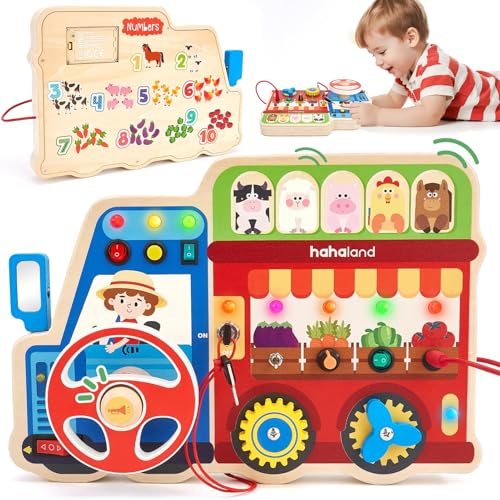 18-in-1 Wooden Montessori Busy Board