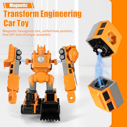 Magnetic Car Toy Set for Toddlers 3-9