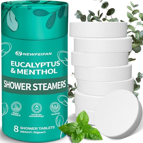 8 Pack Shower Steamers Aromatherapy Eucalyptus Menthol Gift