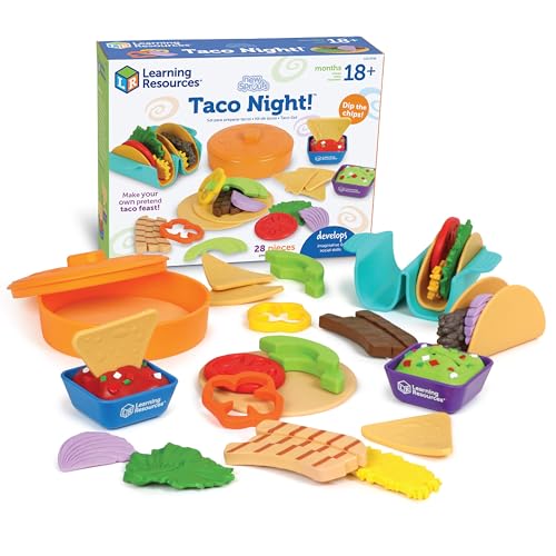 28 Piece Learning Resources New Sprouts Taco Play Food