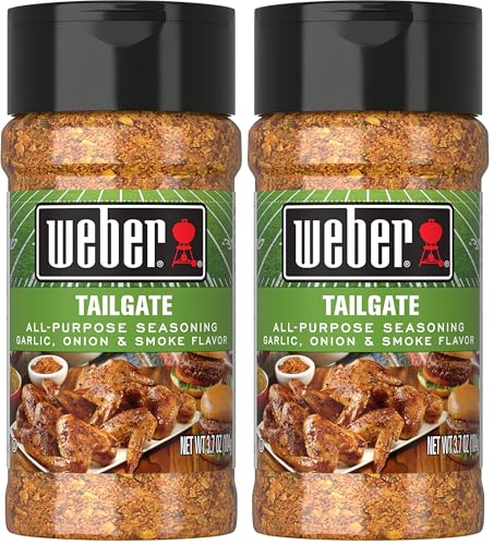 2 Pack Weber Ultimate Tailgate Seasoning 3.7oz Shaker