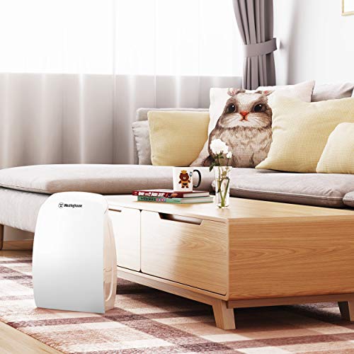 Westinghouse 1701 HEPA Air Purifier with Patented Medical Grade NCCO Technology for Home, Eliminates & Kills Bacteria and Viruses, Filters Dust, Pet Dander, Odor, Allergies, Kitchen, Bedroom