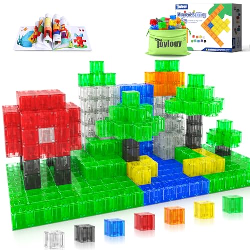 Magnetic Building Blocks Toy for Kids Ages 3-8