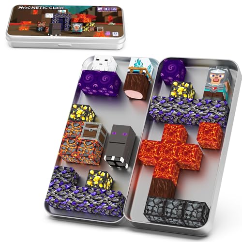 35 Piece Magnetic Building Blocks Travel Set