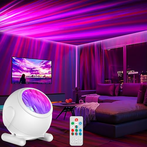 Aurora Galaxy Star Projector Night Light