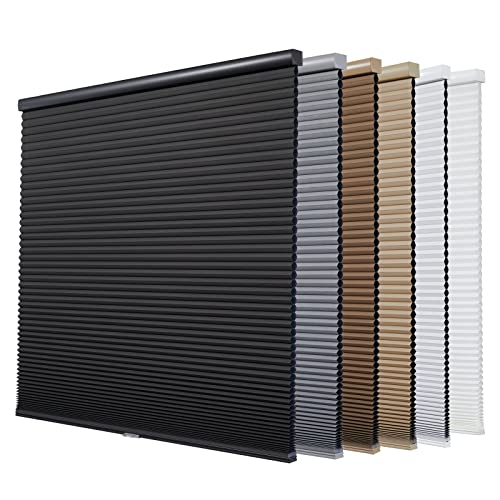 Cordless Blackout Honeycomb Cellular Window Shades