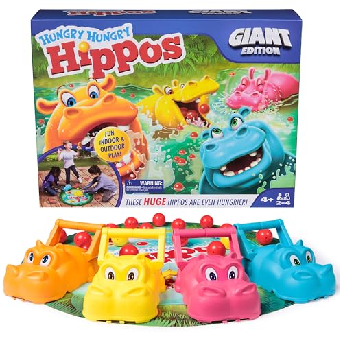Spin Master Hungry Hungry Hippos Giant Family Game