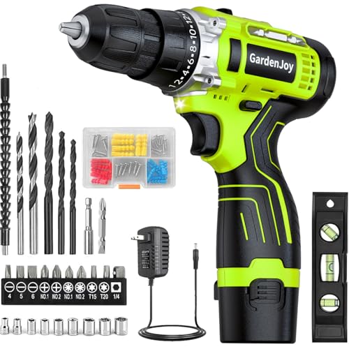 65 Piece Cordless Power Drill Set Electric Driver Kit