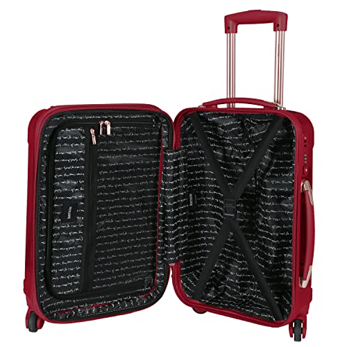 kensie 20-Inch Expandable Hardside Spinner Luggage