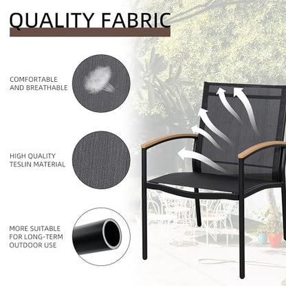 3-Piece Shintenchi Patio Bistro Set for Outdoors