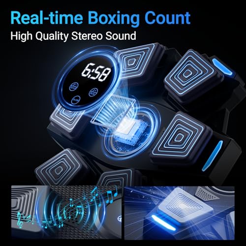 Wall Mounted Boxing Machine with Gloves for Home Gym