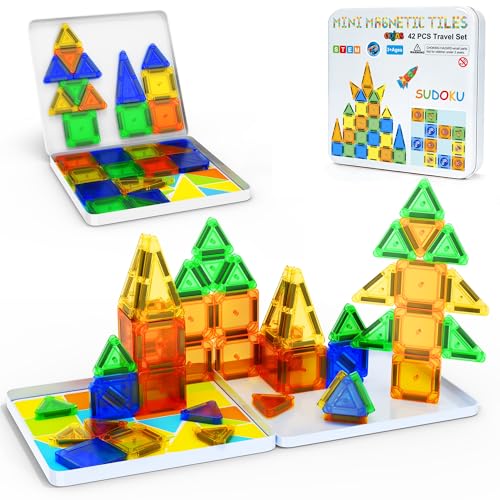 42 Piece Mini Magnetic Sudoku Travel Tile Set