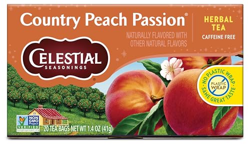 Celestial Seasonings Country Peach Passion Herbal Tea Bags