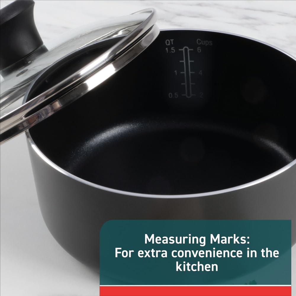 T-Fal 6-Piece Nonstick Cookware Set, Oven Safe