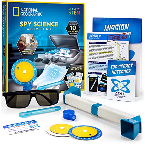 Spy Science Kit for Kids, Detective Activity Set