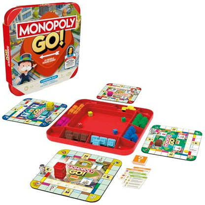 Monopoly GO! Family Board Game for 2-4 Players
