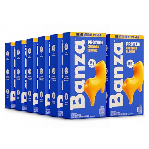 12 Pack Banza Cheddar Protein Mac and Cheese (OU-D)