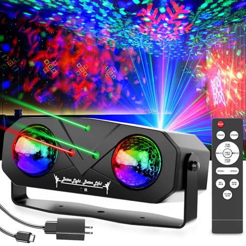 Disco Ball Party Light, Sound Activated DJ Projector