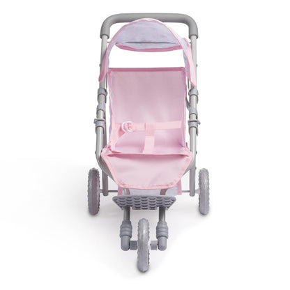 3-Wheel Doll Jogger Stroller for Ages 3+