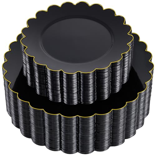 100 Piece Heavy Duty Disposable Dinnerware Set