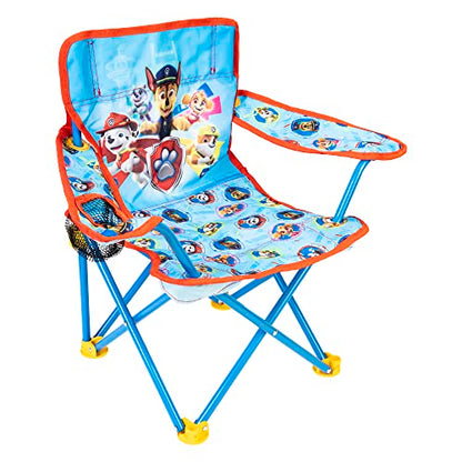 Paw Patrol Kids Camping Chair, Camp Fold N Go Chair with Carry Bag