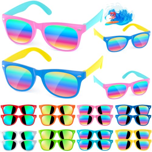 16 Pack Kids Party Sunglasses Bulk Favors