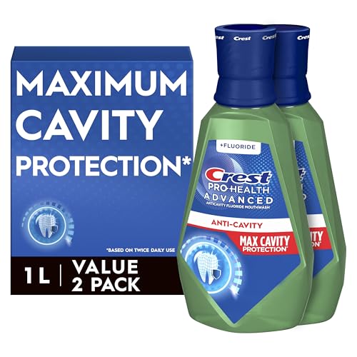 2 Pack Crest Pro-Health Advanced Cavity Protection Mouthwash
