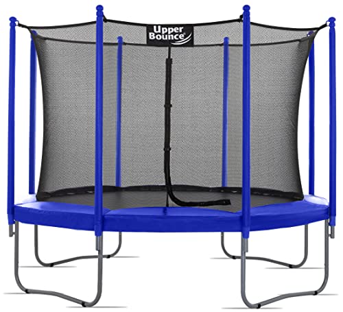 Upper Bounce 10-Foot Round Trampoline with Enclosure