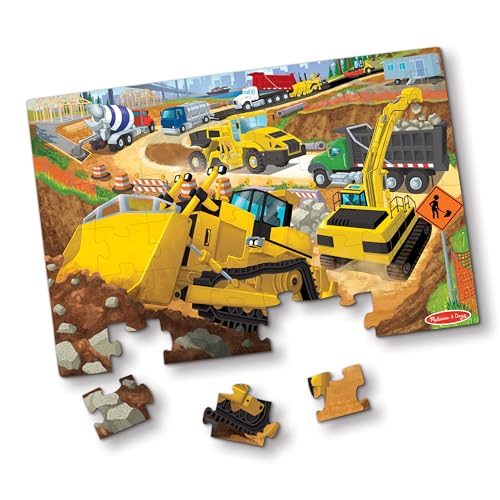 48 Piece Melissa & Doug Building Site Floor Puzzle