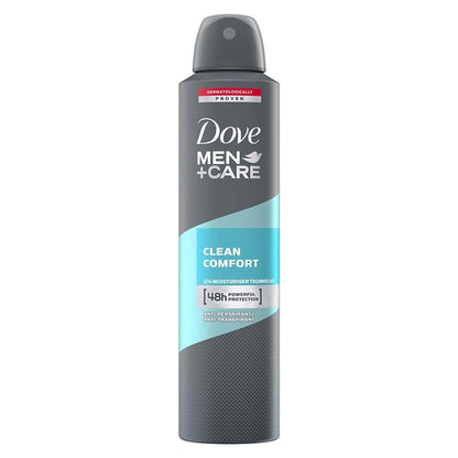 Dove Men+Care Antiperspirant Dry Spray 3 Count