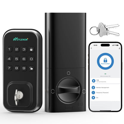 Zylenor Smart Keyless Entry Door Lock with WiFi