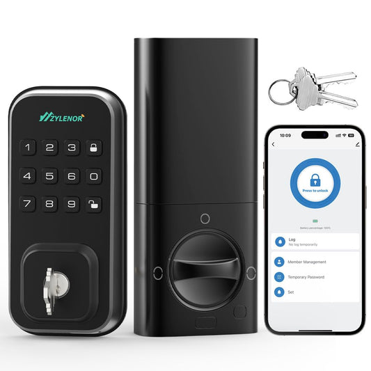 Zylenor Smart Keyless Entry Door Lock with WiFi