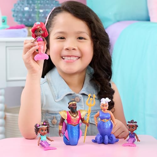 Ariel 6-Piece Color-Change Mermaid Figure Set