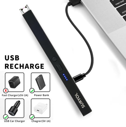 SURYOL USB Rechargeable Electric Arc Lighter