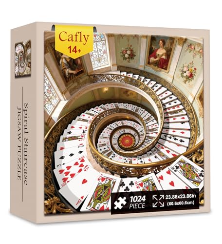 1024 Piece Spiral Staircase Jigsaw Puzzle for Adults